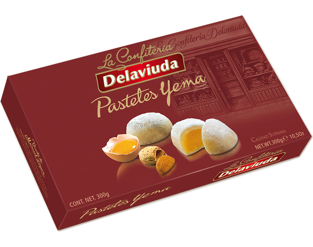 Pastéis Delaviuda De Gema 300g