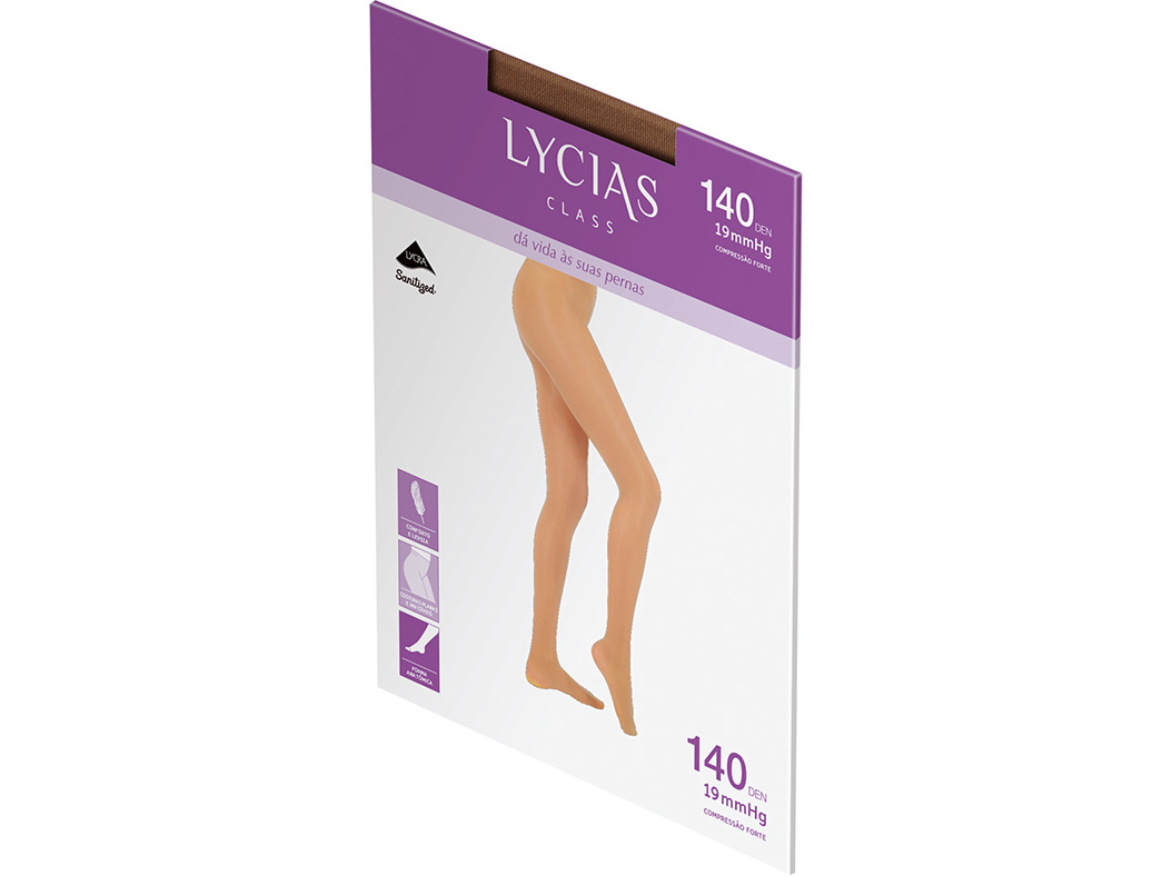 Collants Lycias Class 140 Preto Tamanho 4