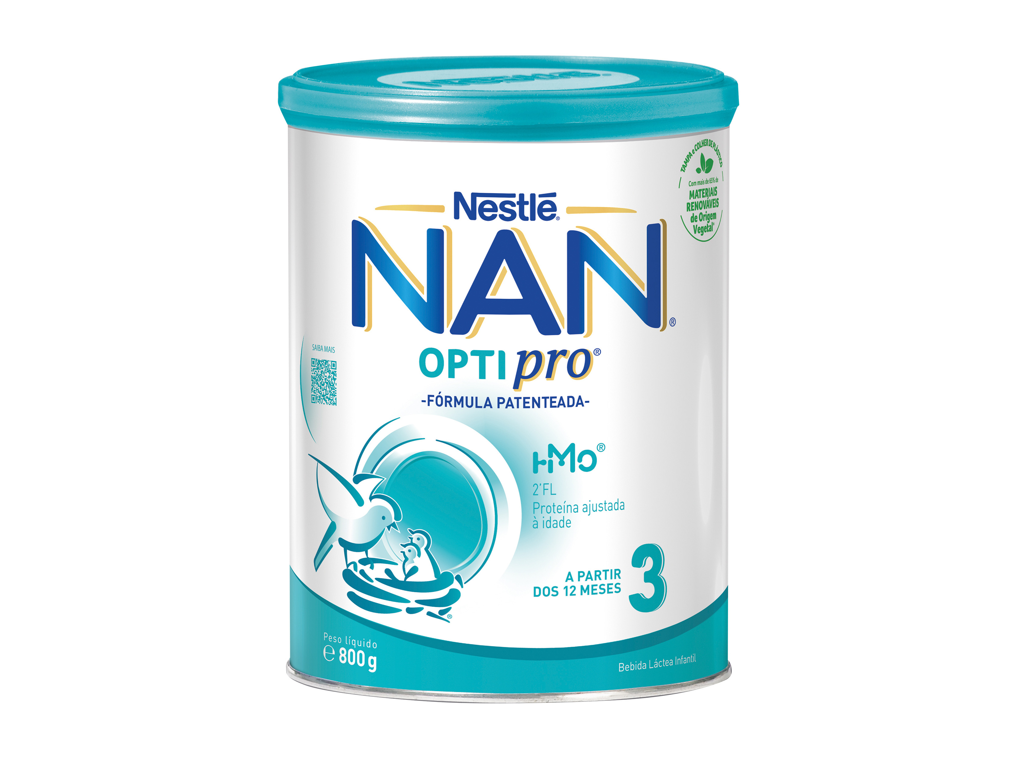 Leite Nan 3 Optipro 800gr