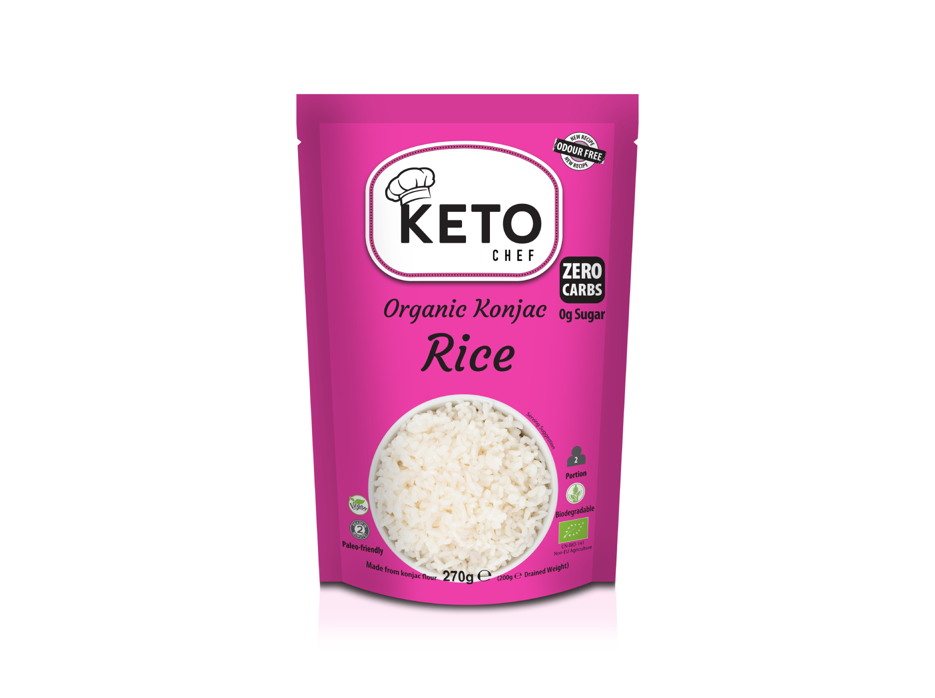 Konjac Keto Chef Arroz Bio 270g