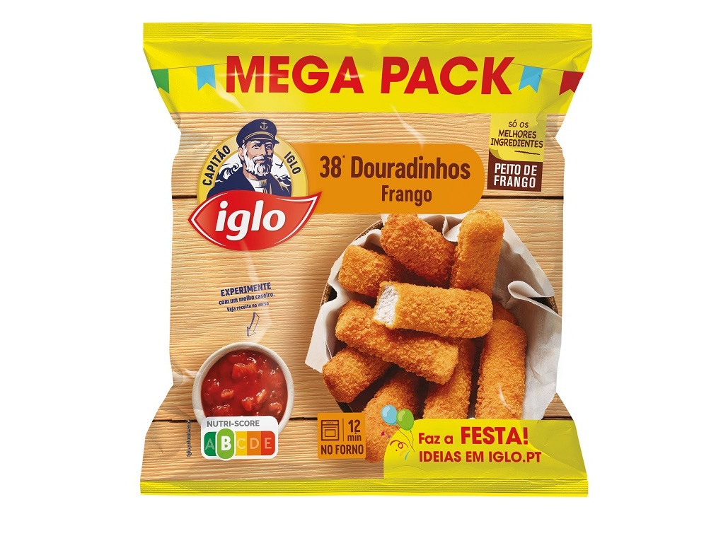 Douradinhos Capitao Iglo Frango 38un 1075g