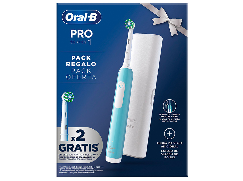 Escova Dentes Oral B Pro1 Travel Edition +recarga