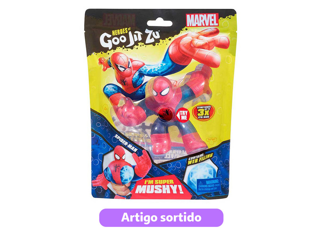 Figuras Marvel Goo Jit Zu Modelos Sortidos