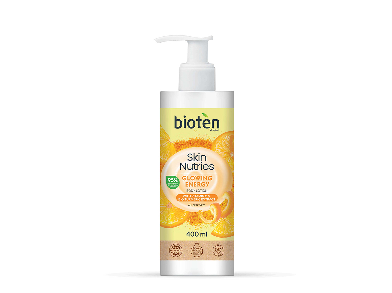 Loção Corpo Bioten Skin Nutries Vitc Cúrcuma 400ml