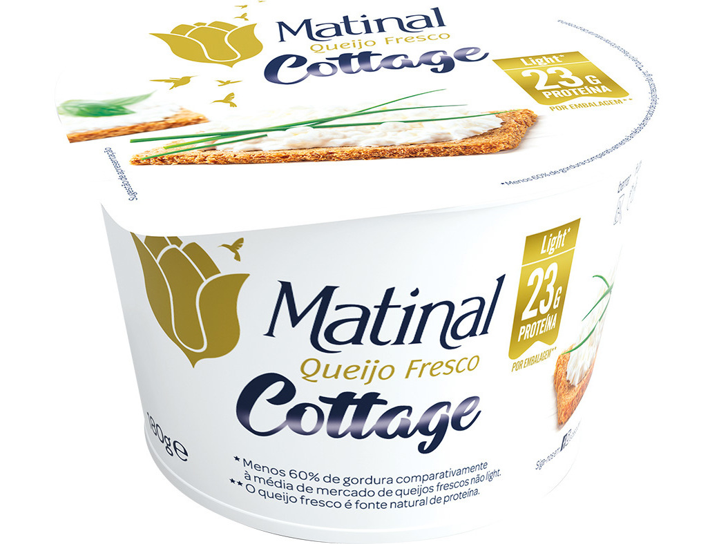 Queijo Matinal Fresco Cottage 180 G