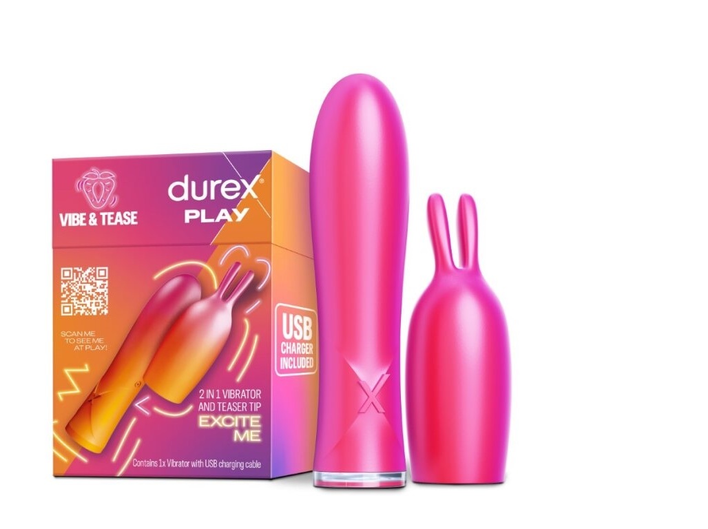 Durex Play 2 Em 1 Vibrador E Estimulador