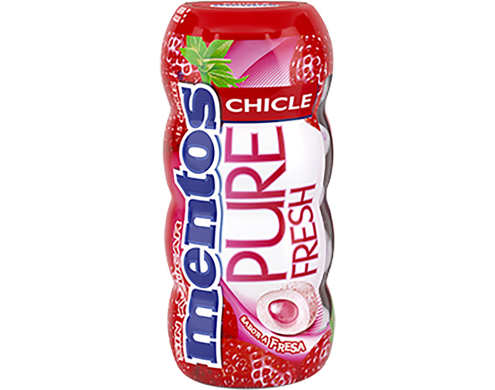 Pastilhas Mentos Elásticas Morango 30g