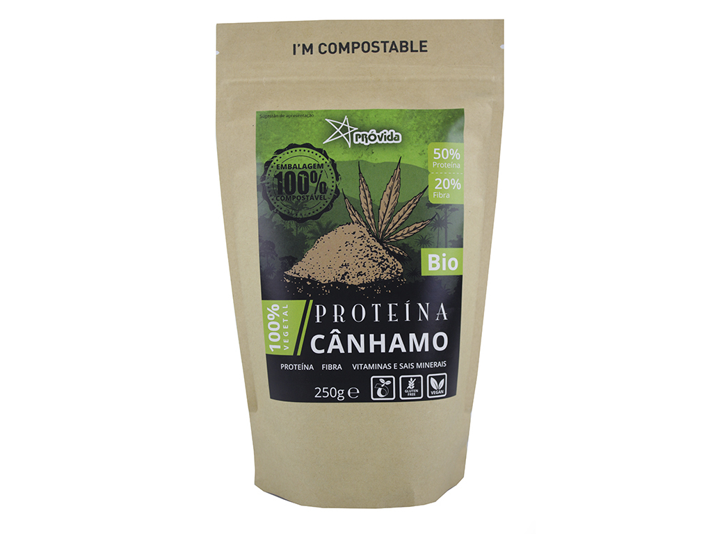 Proteína De Cânhamo Próvida 250g