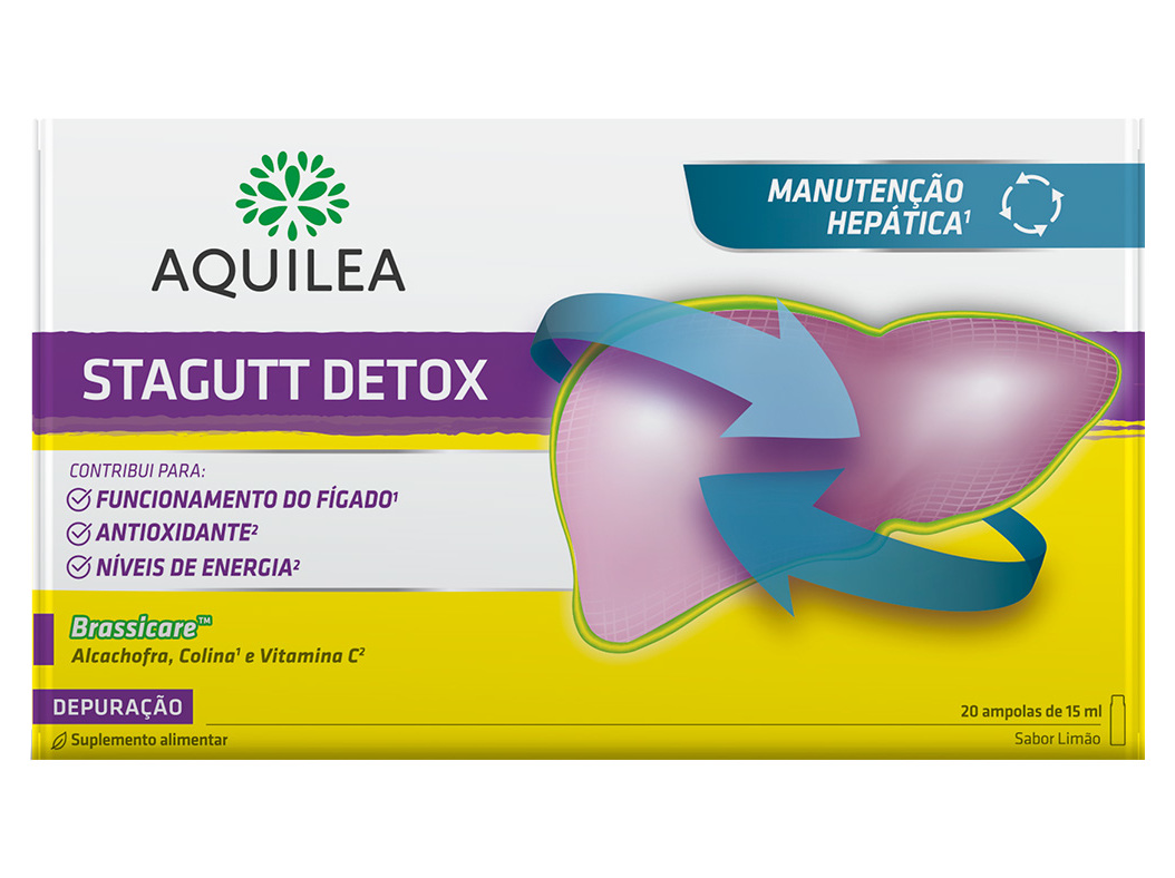 Aquilea Stagutt Detox 20 Ampolas