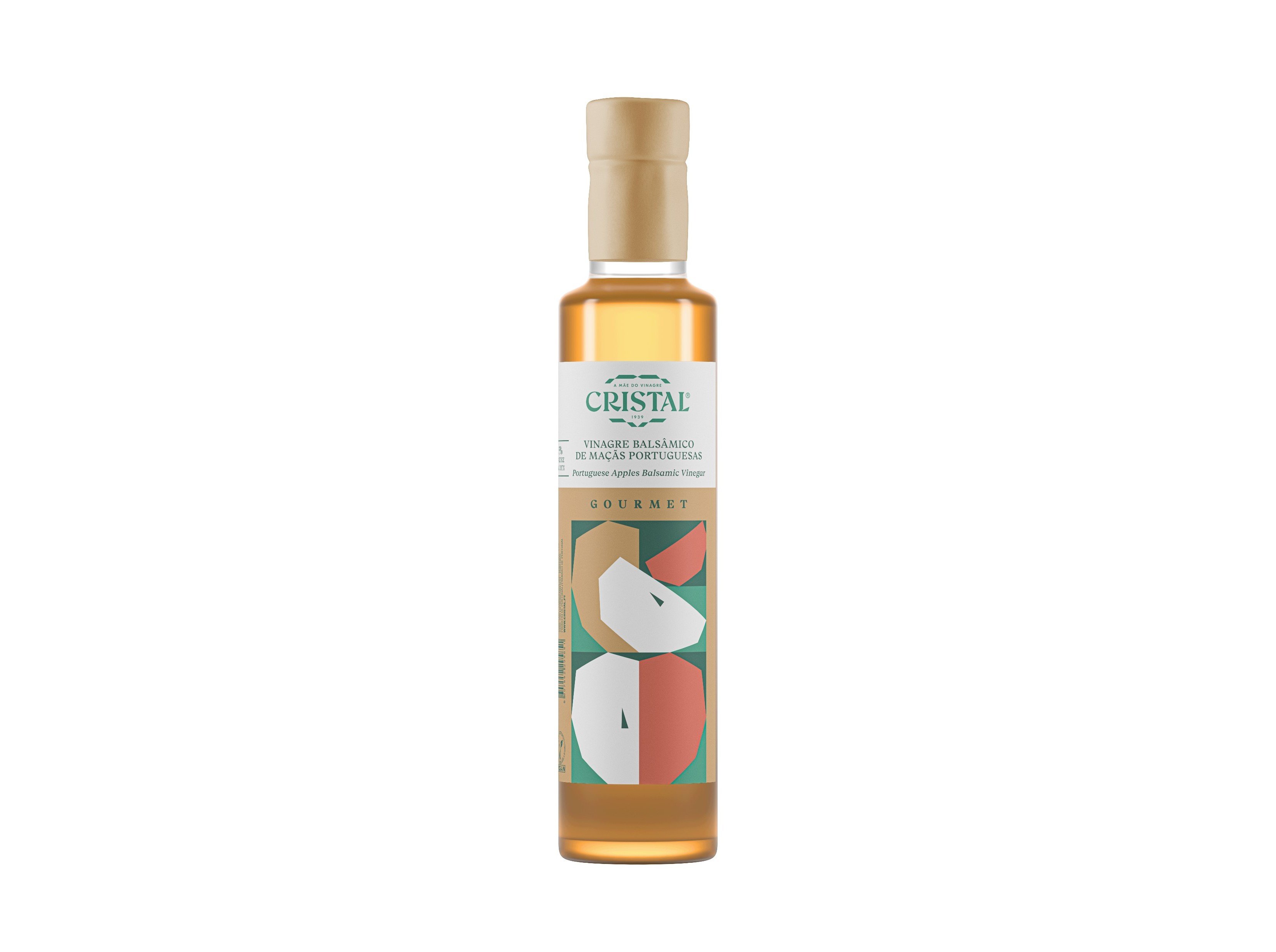 Vinagre Balsâmico Cristal Maçãs Portug. Gourmet 250ml