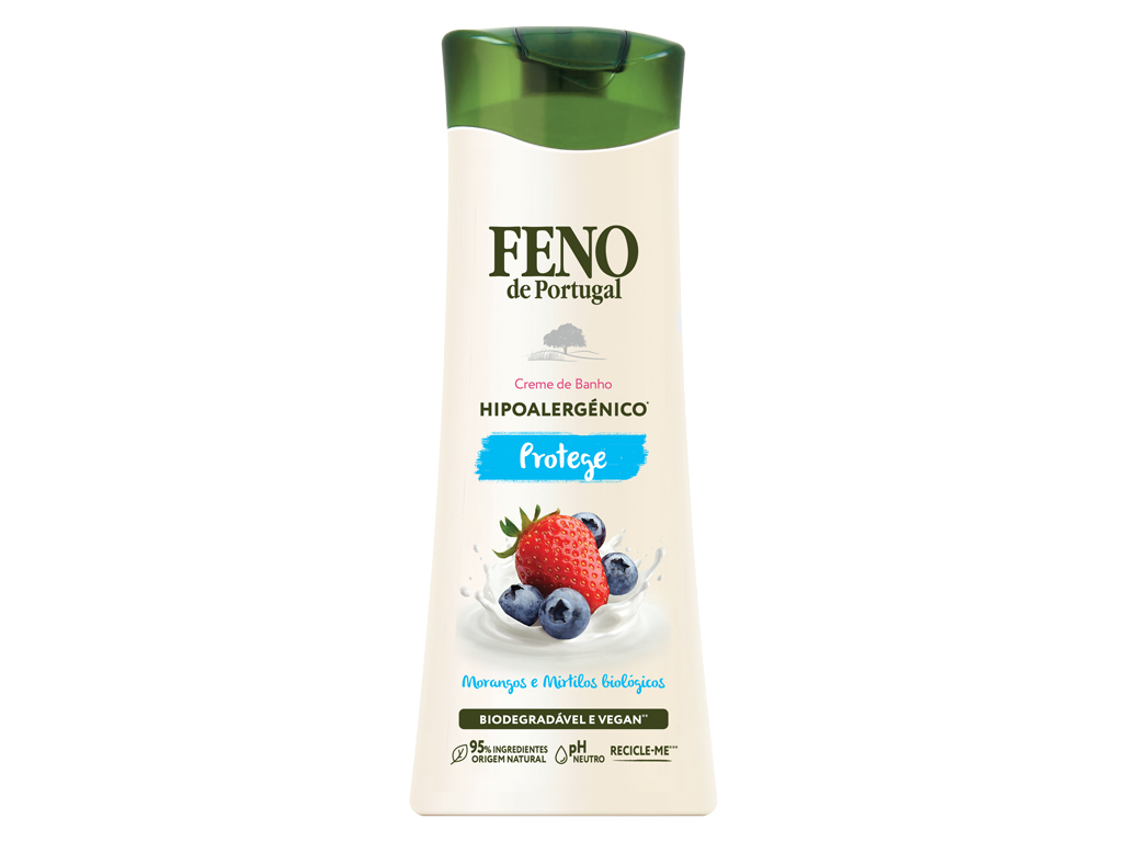 Gel Banho Feno Portugal Morango E Mirtilo 650ml