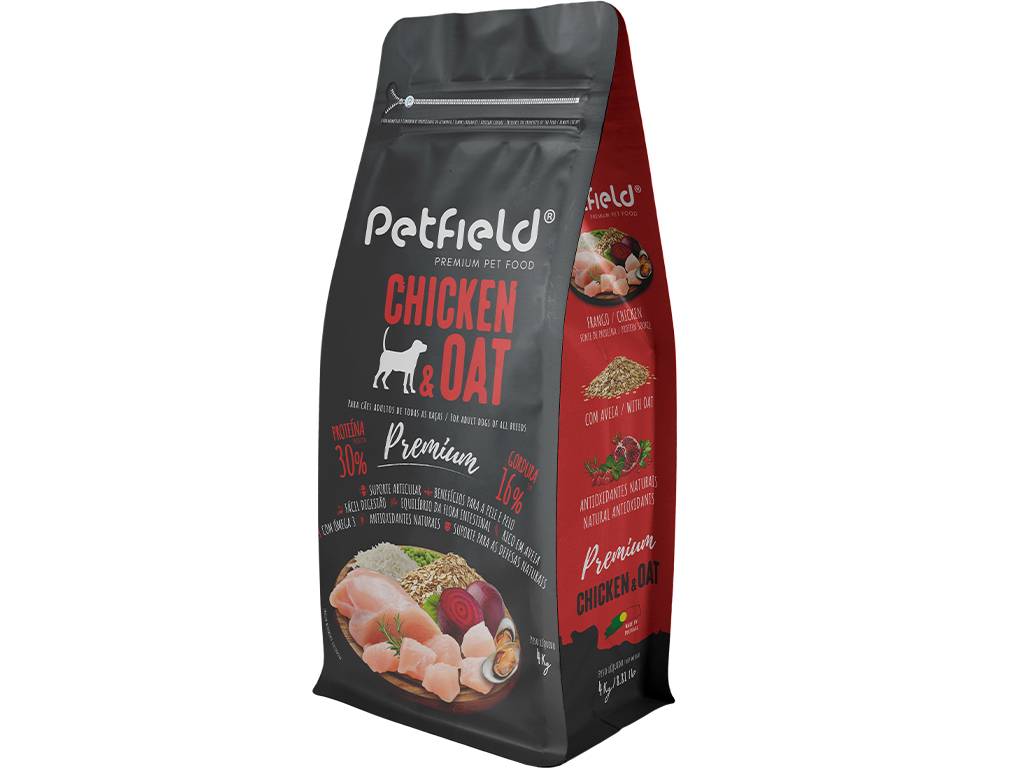 Premium Chicken & Oat 4 KG Petfield