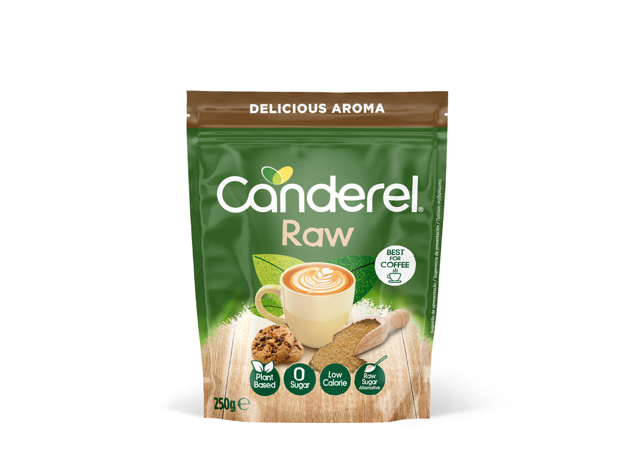 Adoçante Natural Canderel Raw 250 G