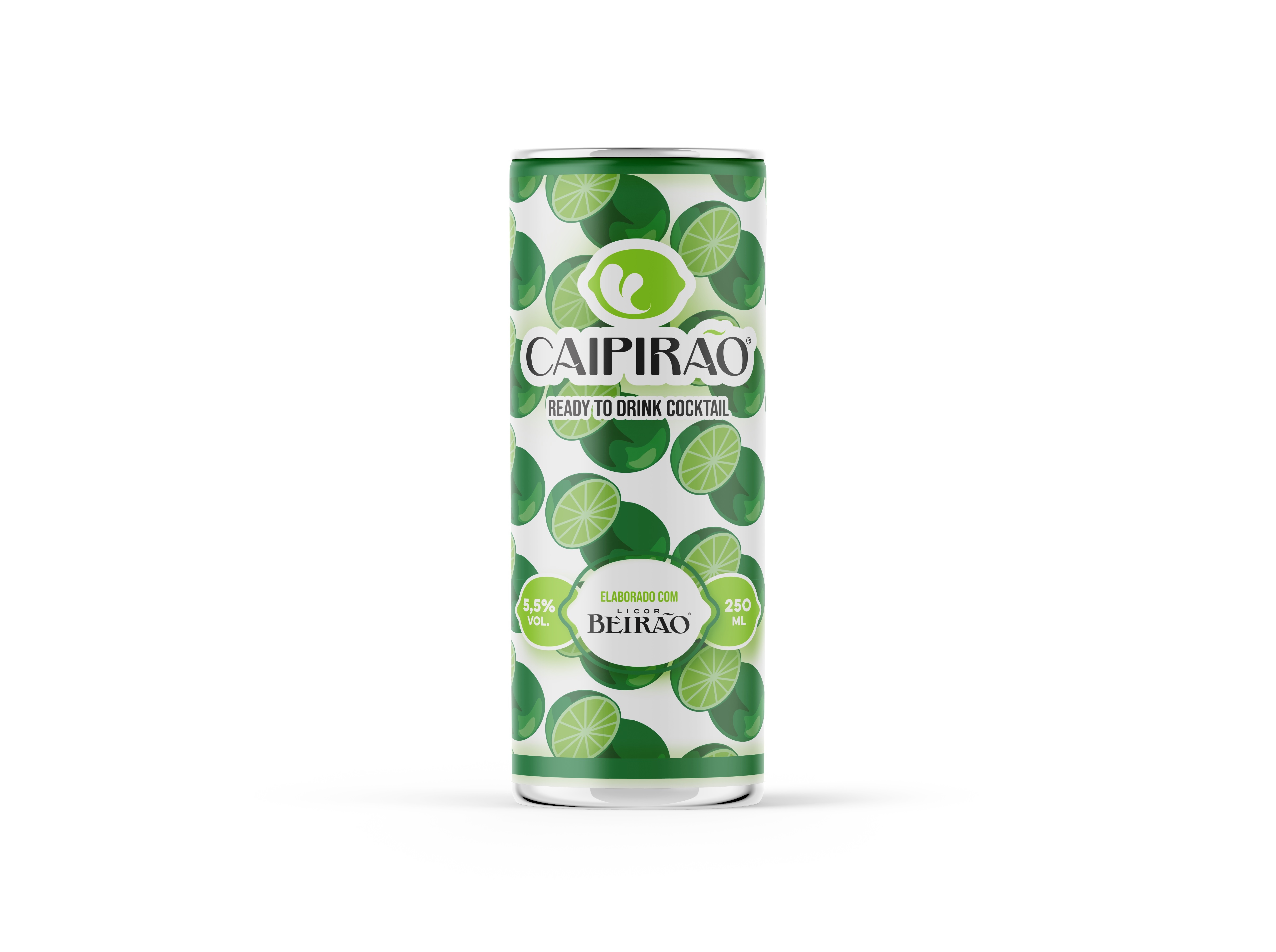 Cocktail Licor Beirão Caipirao Lata 0.25l