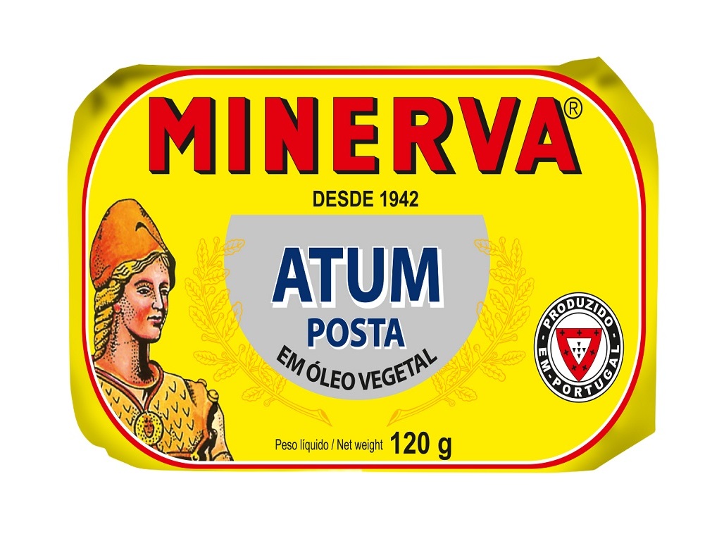 Atum Posta Minerva Em Óleo 120(78)g