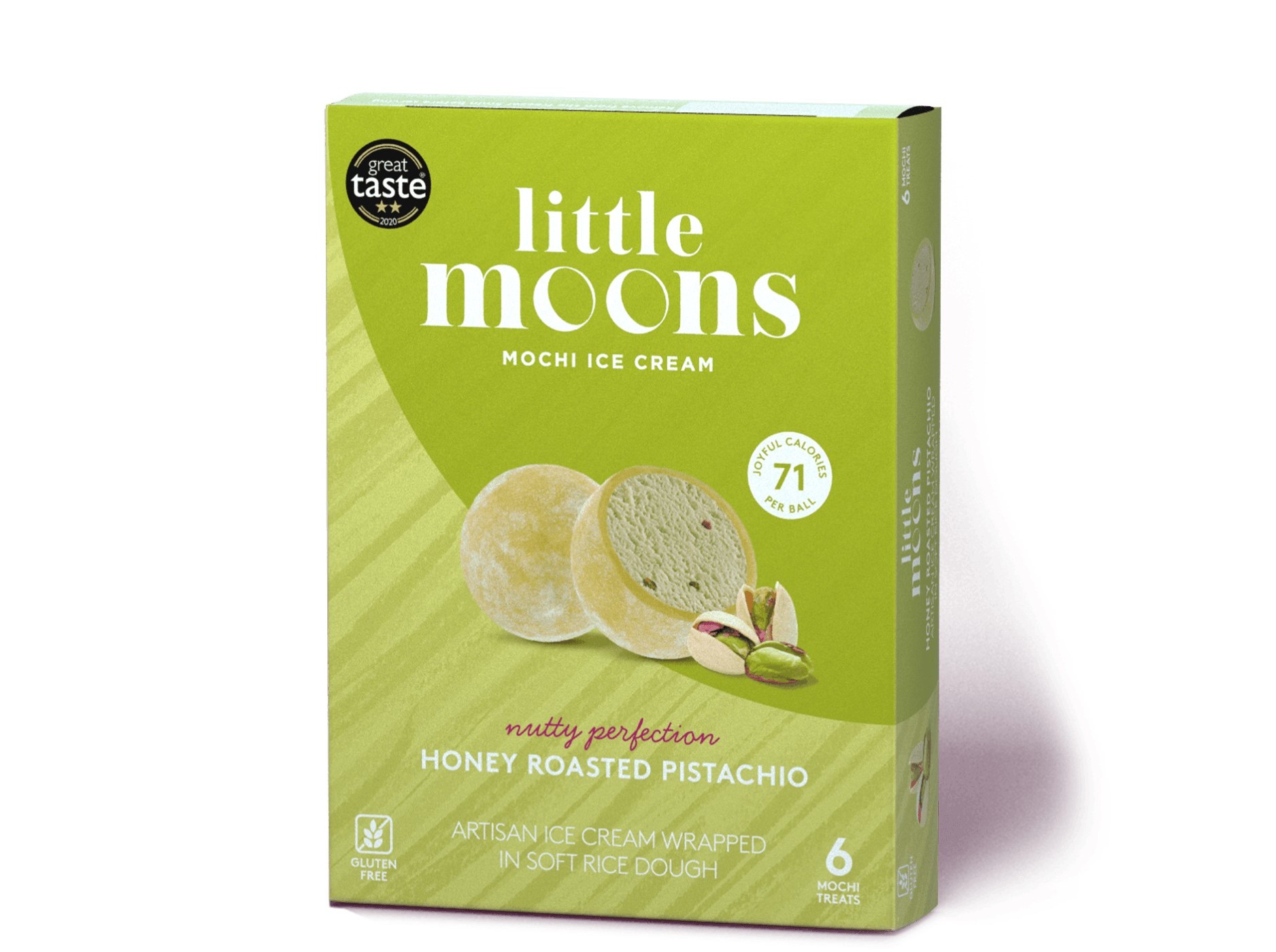 Gelado Mochi Little Moons Pistacio 192g (6un)