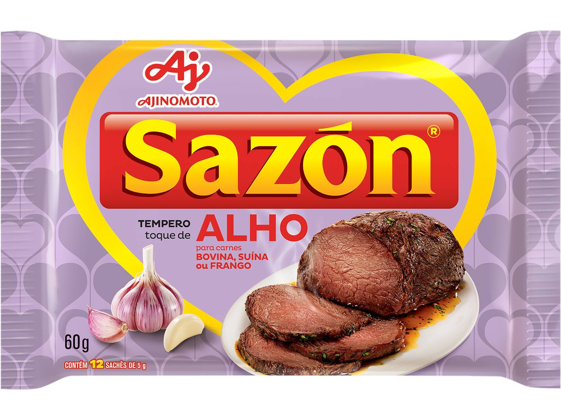 Temperos Sazón Pronto Sabor A Alho 60g