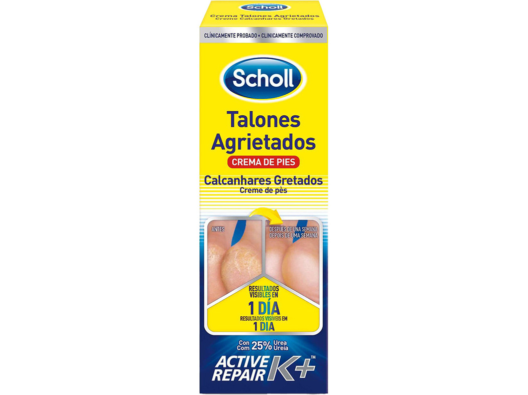 Scholl creme para calcanhares gretados - 60 ml