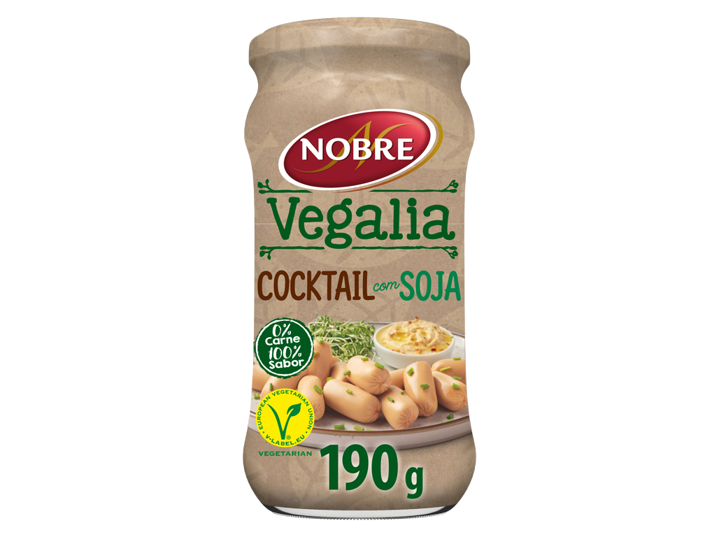 Salsichas Soja Nobre Vegalia Cooktail 360(190)g