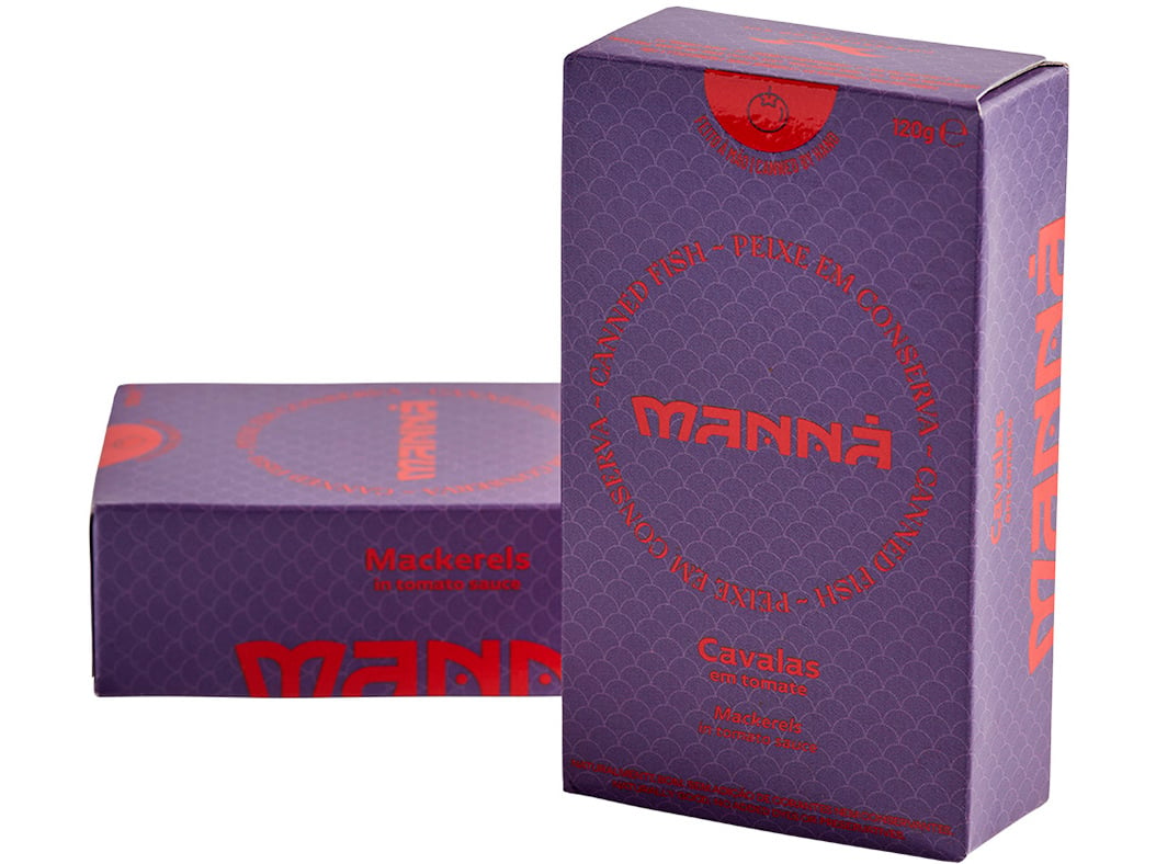 Cavalinhas Manna Tomate 120(90)g