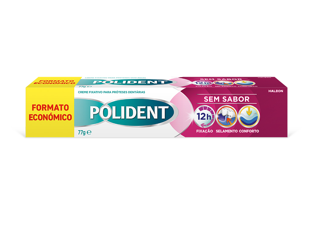 Creme Fixativo Polident S/sabor 77gr