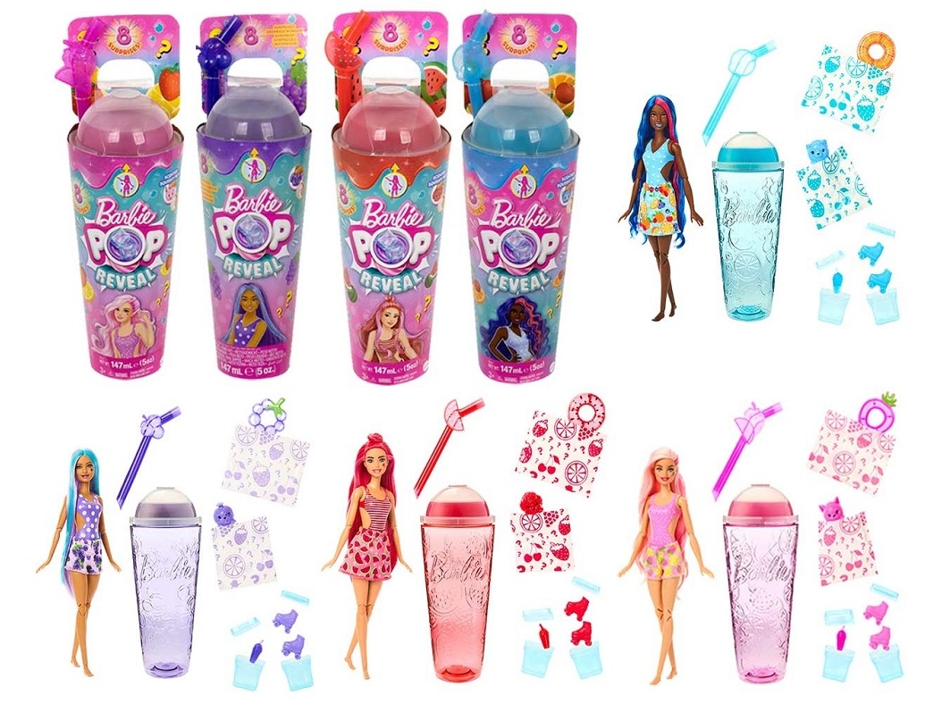 Pop! Reveal Barbie Série Frutas Modelos Sortidos