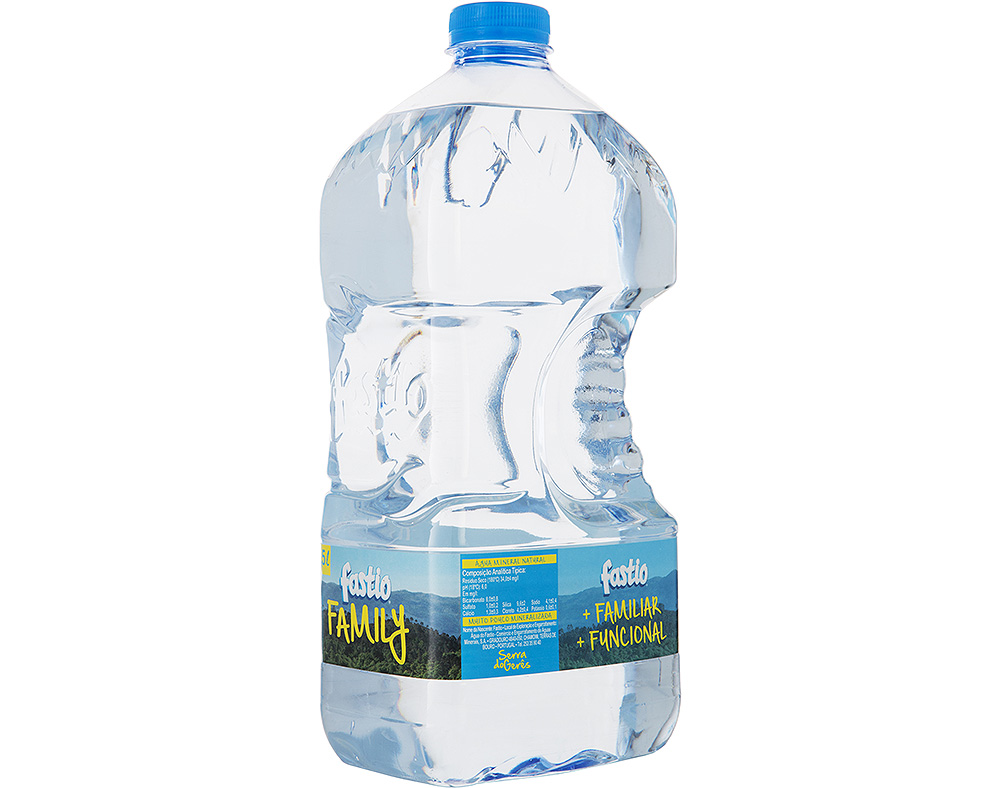 Água Fastio Mineral Family 2.5l