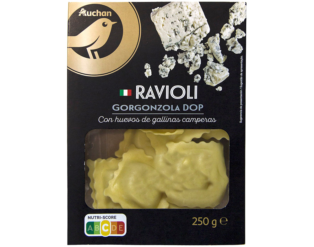 Ravioli Gorgonzola Auchan Gourmet 250