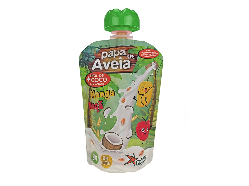 Papas De Aveia Provida Manga E Maçã Bio 100g