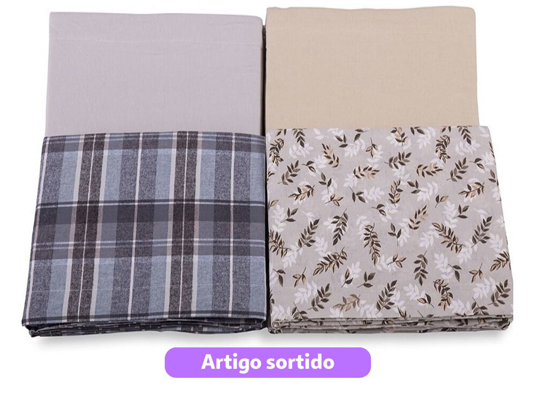 Jogo Cama Casal Homespecial 100% Algodao 240x270