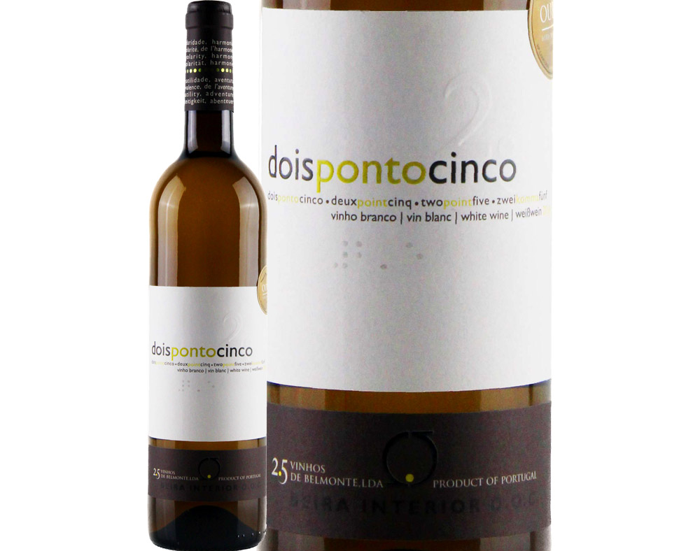 Vinho Branco Doispontocinco Beira Interior Doc 0.75l