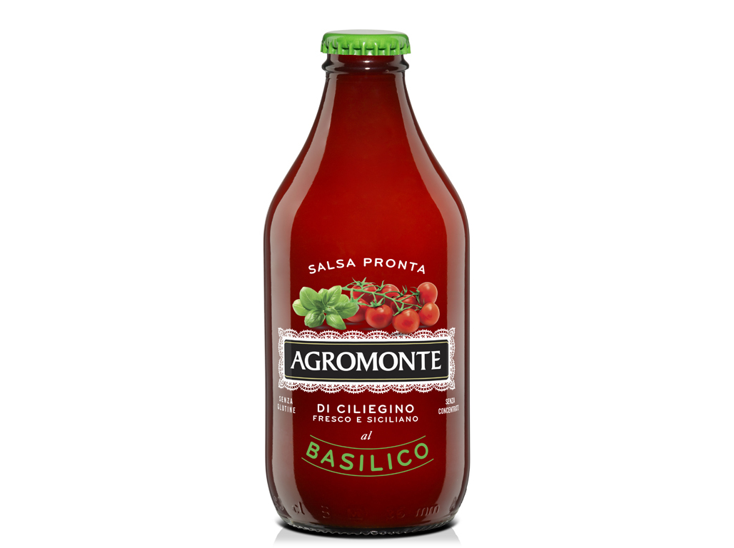 Molho Tomate Agromonte Manjericão 330g