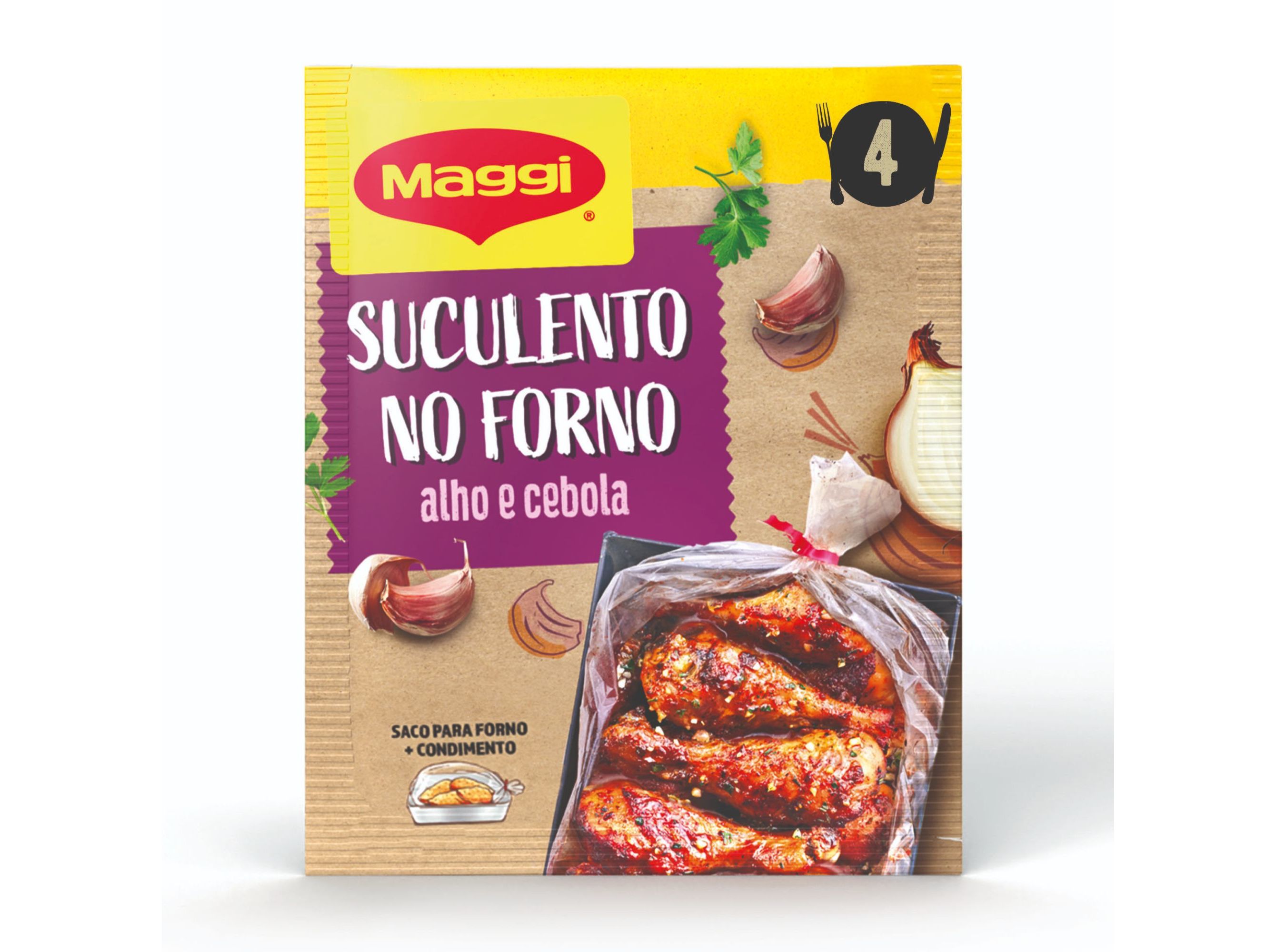 Especiarias Maggi Suculento No Forno Alho 30g