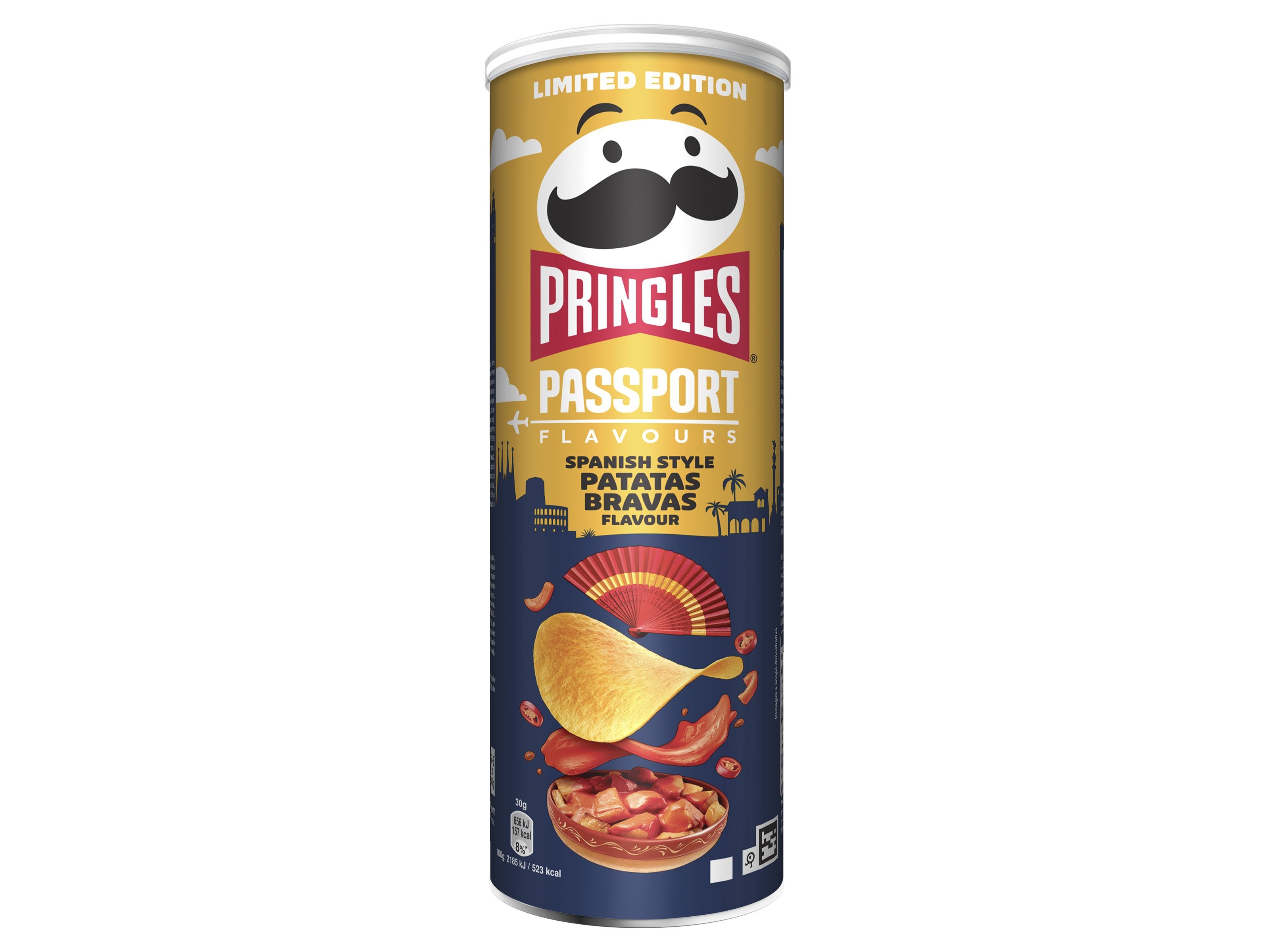 Aperitivo Pringles Batatas Bravas 165g