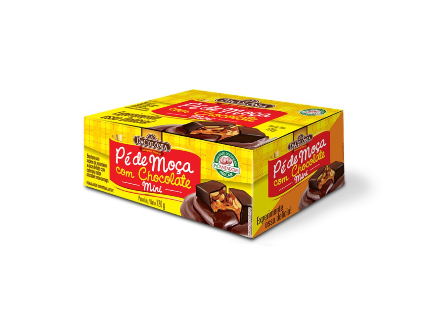 Pé De Moça Dacolônia Com Chocolate 120g