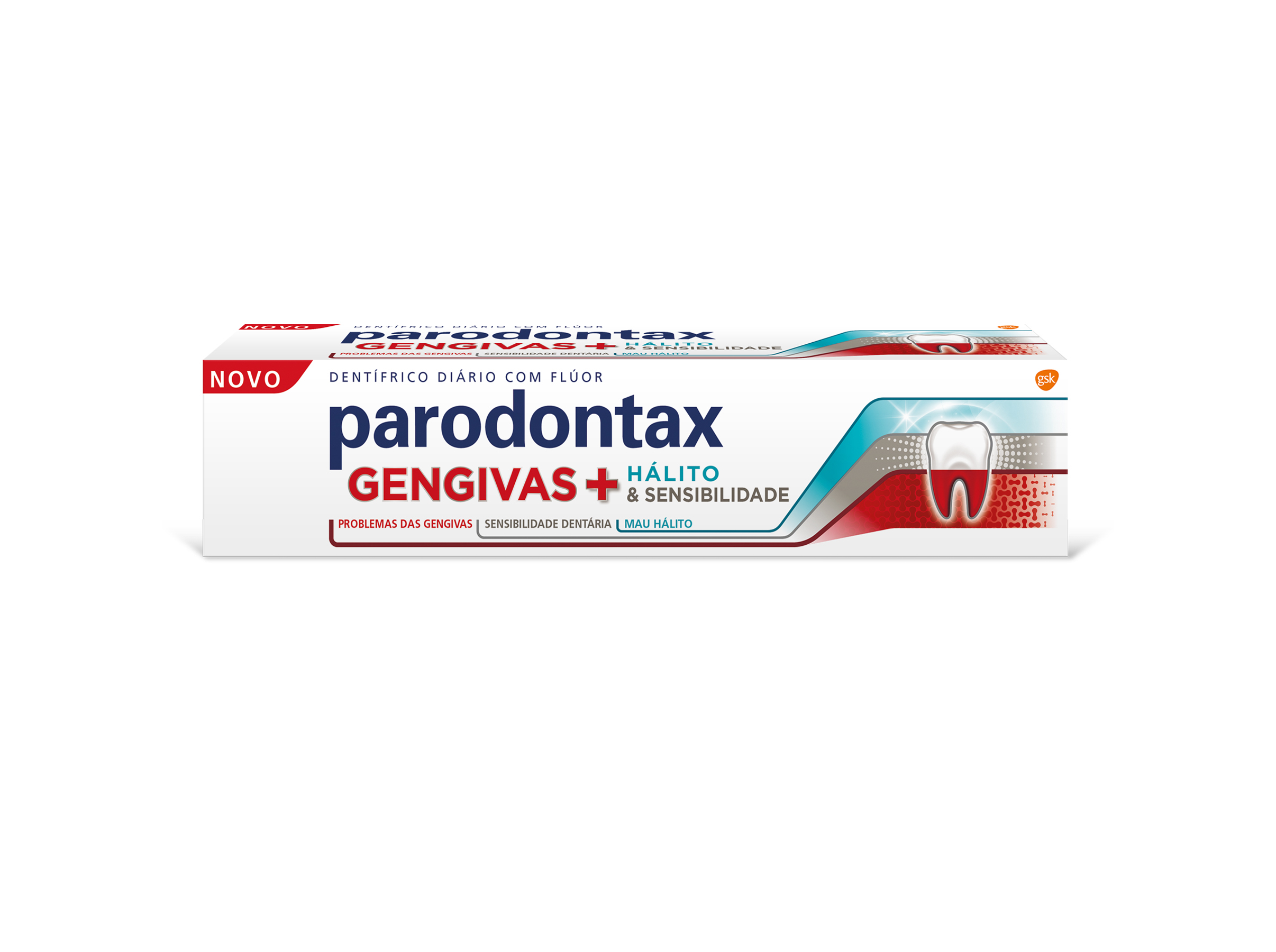 Pasta Dentífrica Parodontax Gengivas Hálito E Sensibilidade 75ml