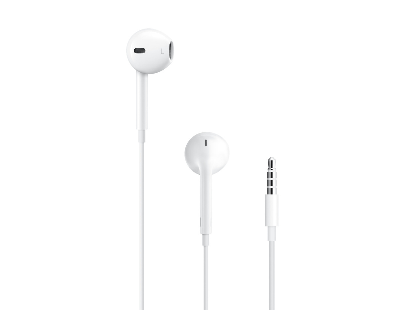 Auriculares Com Fio Apple Mwu53zm/a Earpod Jack 3.5mm