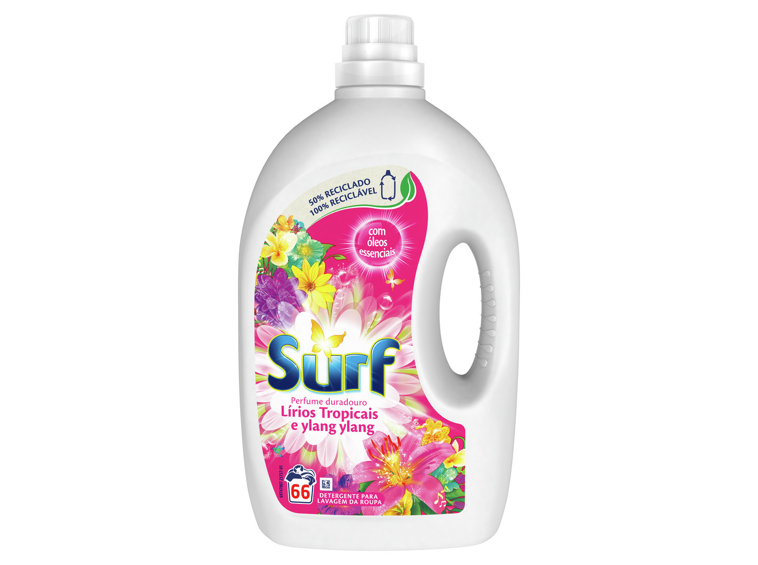 Detergente Roupa Máquina Liquído Surf Tropical 66d