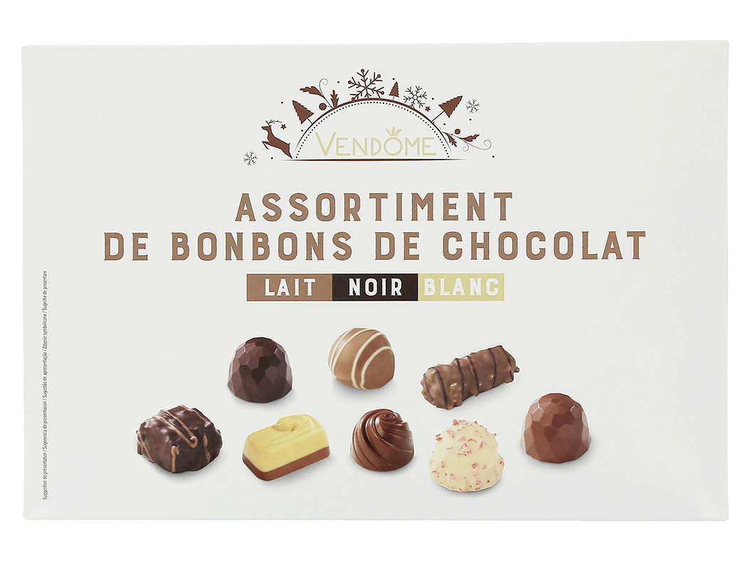 Sortido Bombons Vendome Chocolate 433g