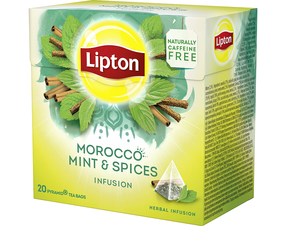 Infusão Lipton Pyramid Marocco 20un