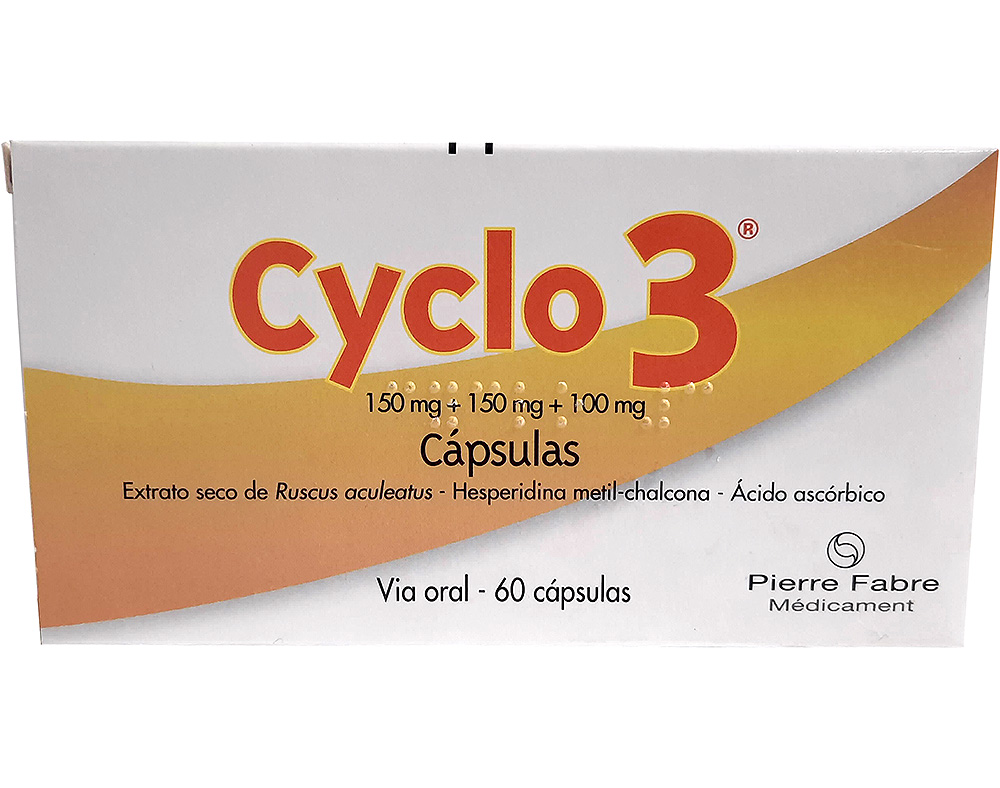 Cyclo 3 Via Oral 60 Cápsulas