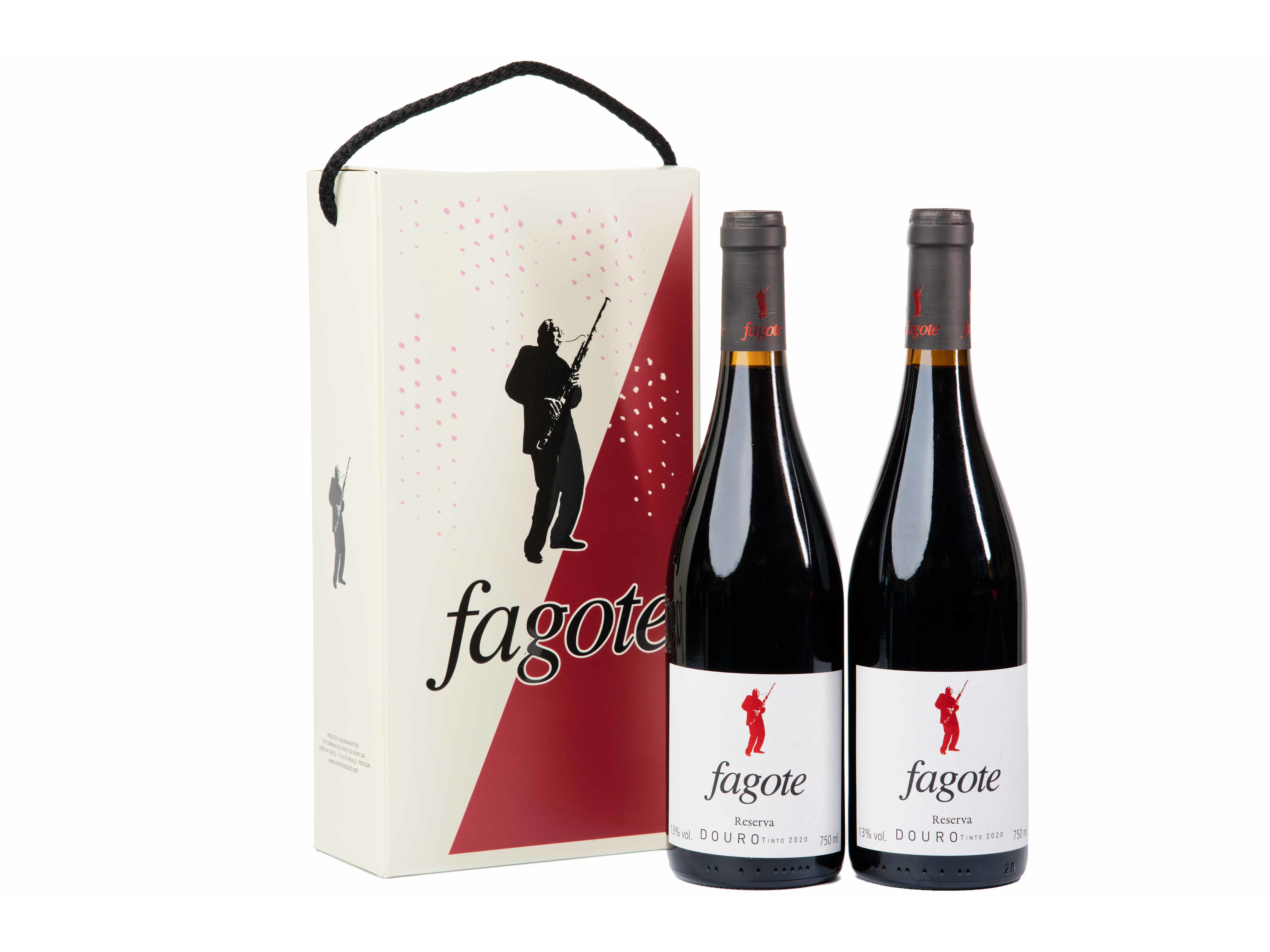 Conjunto Vinho Tinto Fagote Douro 2x0.75l