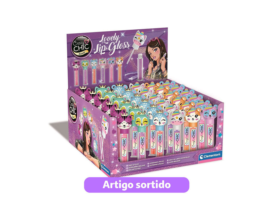 Lovely Lip Gloss Crazy Chic Modelos Sortidos