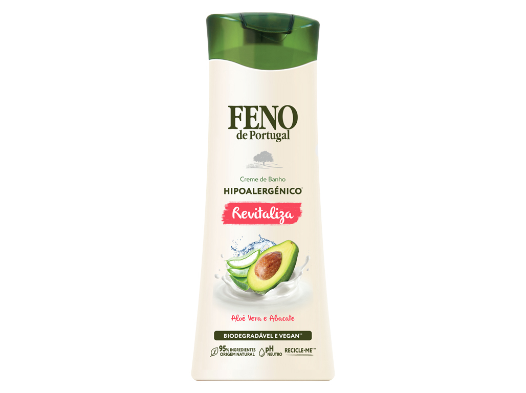 Gel Banho Feno Portugal Aloe Vera E Abacate 650ml