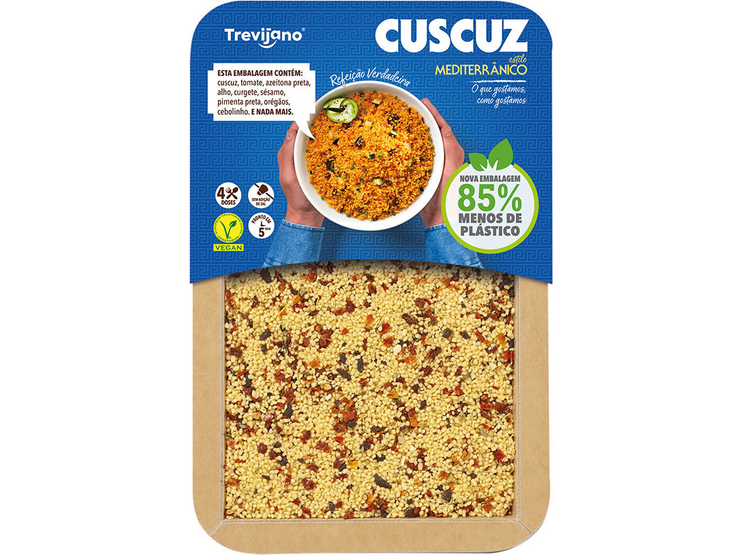 Cuscuz Trevijano Mediterrâneo Vegan 300g