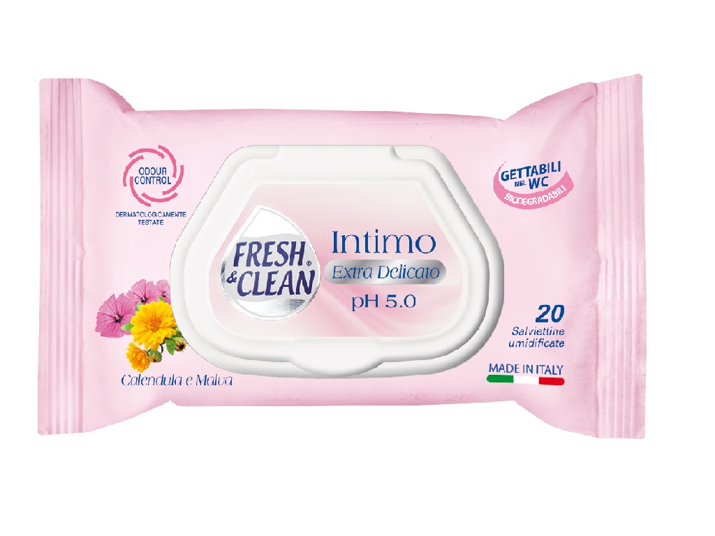 Tolhitas Fresh&clean Íntimas Flor De Calêndula E Malva 20un