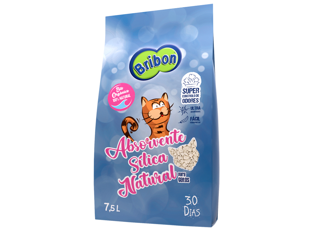 Sílica P/ Gato Bribon Natural 7.5l