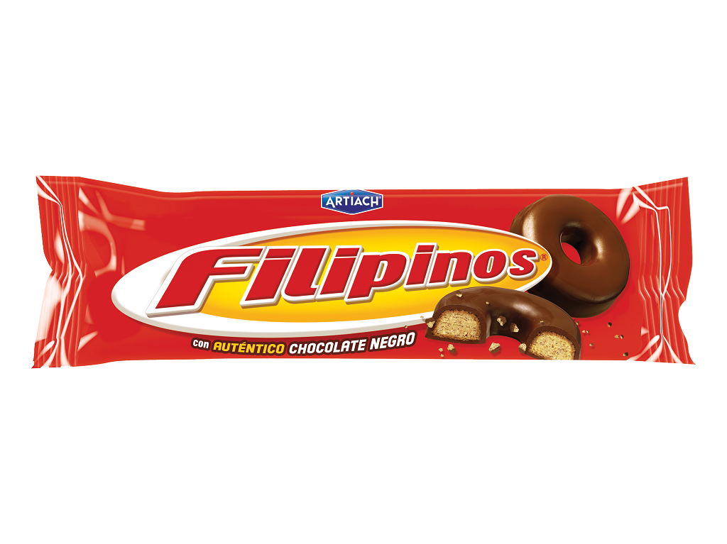 Bolacha Artiach Filipinos Chocolate Negro 128g