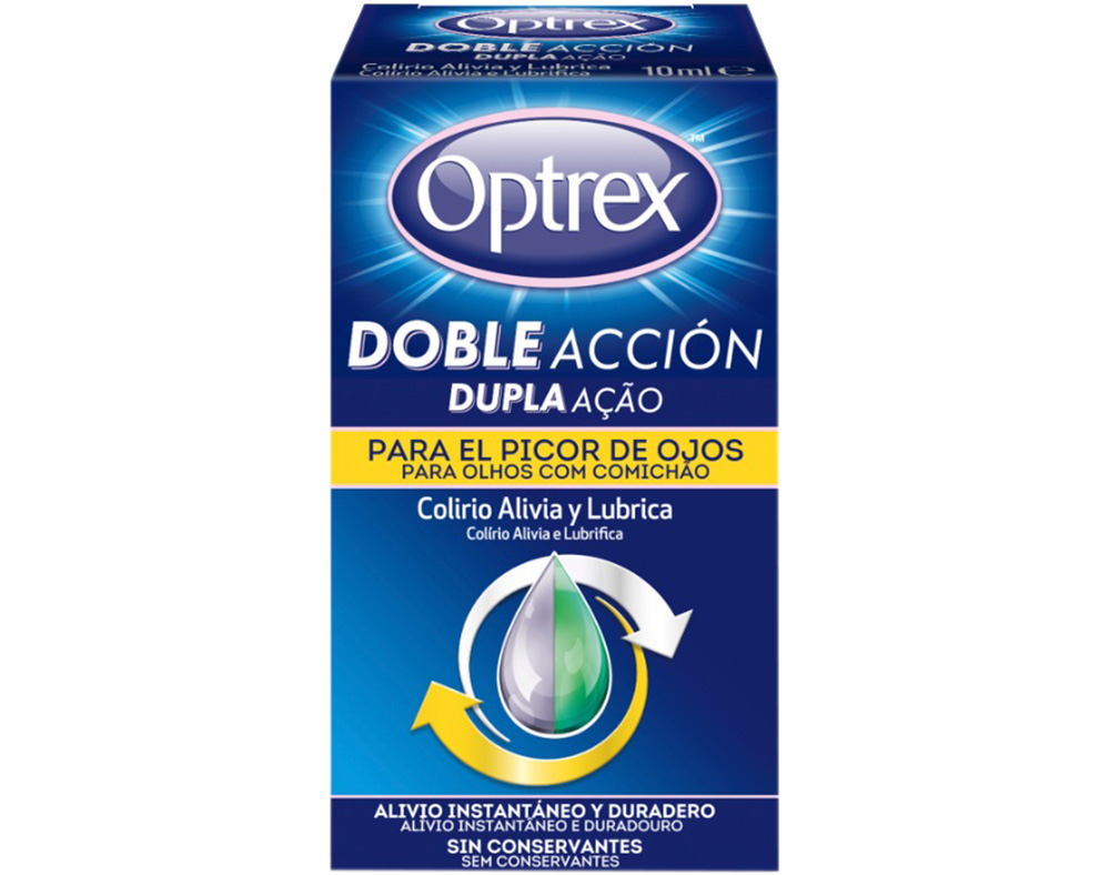 Optrex Dupla Ação Colírio Olhos C/ Comichão 10ml