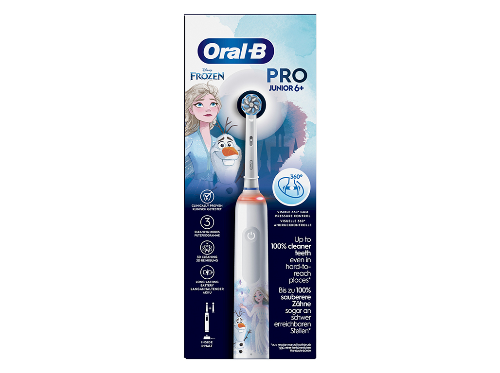 Escova De Dentes Elétrica Oral-b Junior Pro Frozen